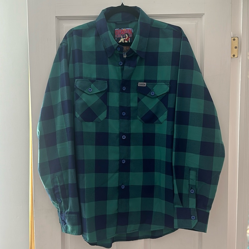 Dixxon Niagara plaid flannel men’s shirt